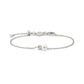 Nomination Pearls Loop Sterling Silver Cubic Zirconia Bracelet 242901/043