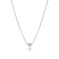 Nomination Pearls Loop Sterling Silver Cubic Zirconia Necklace 242902/004