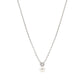 Nomination Pearls Loop Sterling Silver Cubic Zirconia Necklace 242902/044