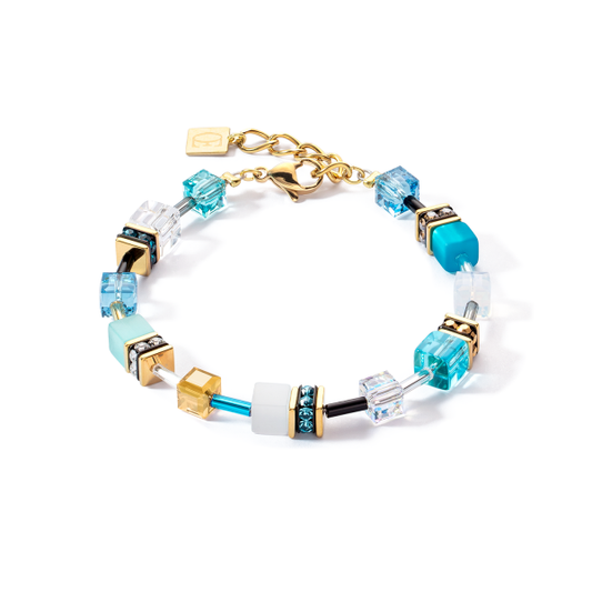 Coeur De Lion Multicoloured Blue Crystal Bracelet