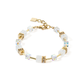 Coeur De Lion White Crystal Bracelet