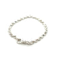 Sterling Silver Figure of Eight Bracelet 7.5"