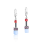 Coeur De Lion Purple Red Blue Drop Earrings