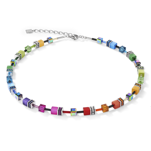 Coeur De Lion Multicolour Rainbow Necklace