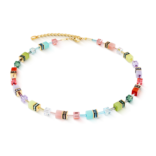 Coeur De Lion Iconic Spicy Sweetness Multicolour Delight Cubes Necklace