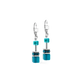 Coeur De Lion Iconic Teal Drop Earrings