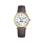 Herbelin Gents Inspiration Moonphase Yellow Gold PVD Automatic Strap Watch 2847P08GR