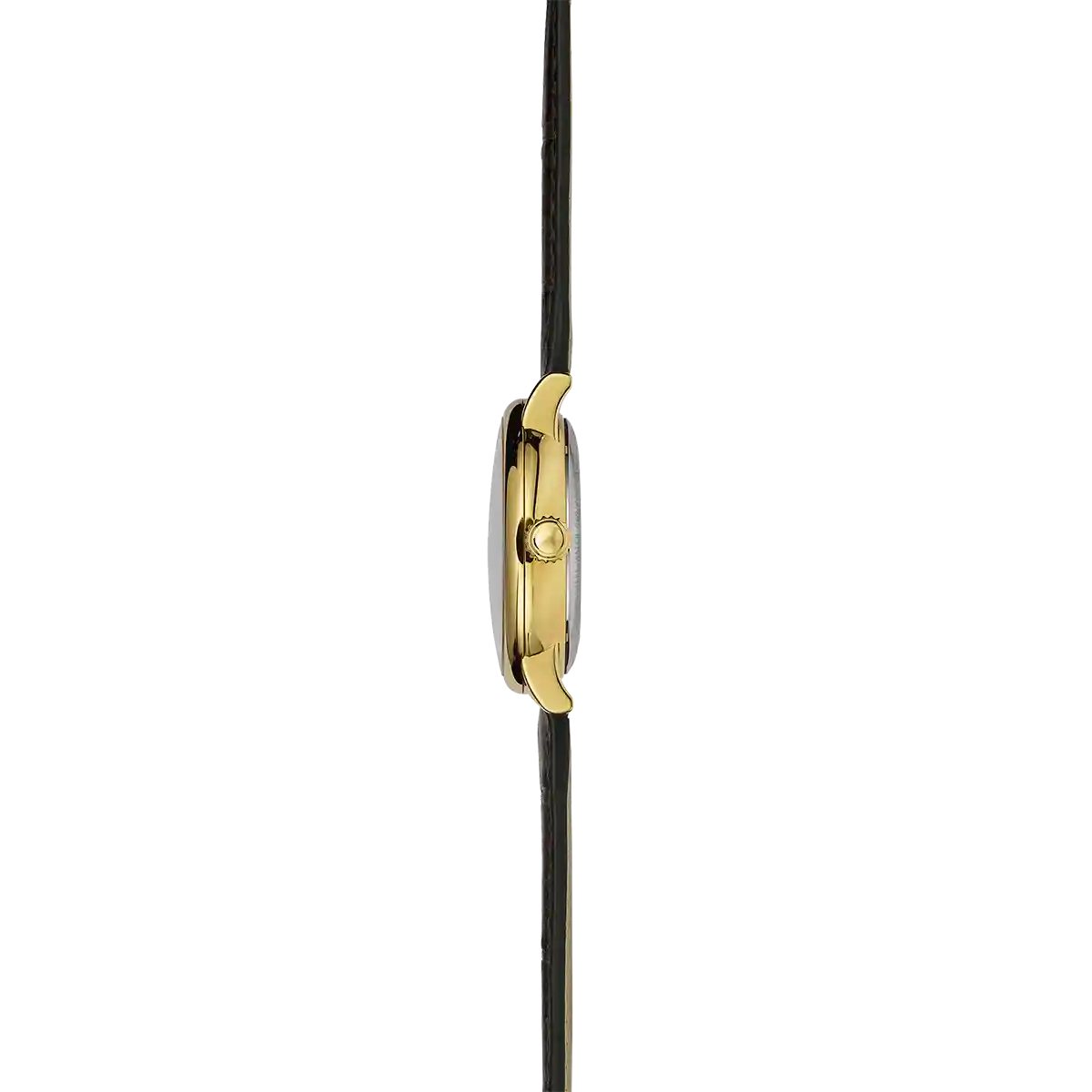 Herbelin Gents Inspiration Moonphase Yellow Gold PVD Automatic Strap Watch 2847P08GR