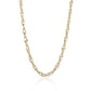 9ct Yellow Gold 18" Square Link Hollow Twist Chain