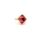 Pre-Owned Yellow Gold Plated Baccarat Pink Medici Ring Size M