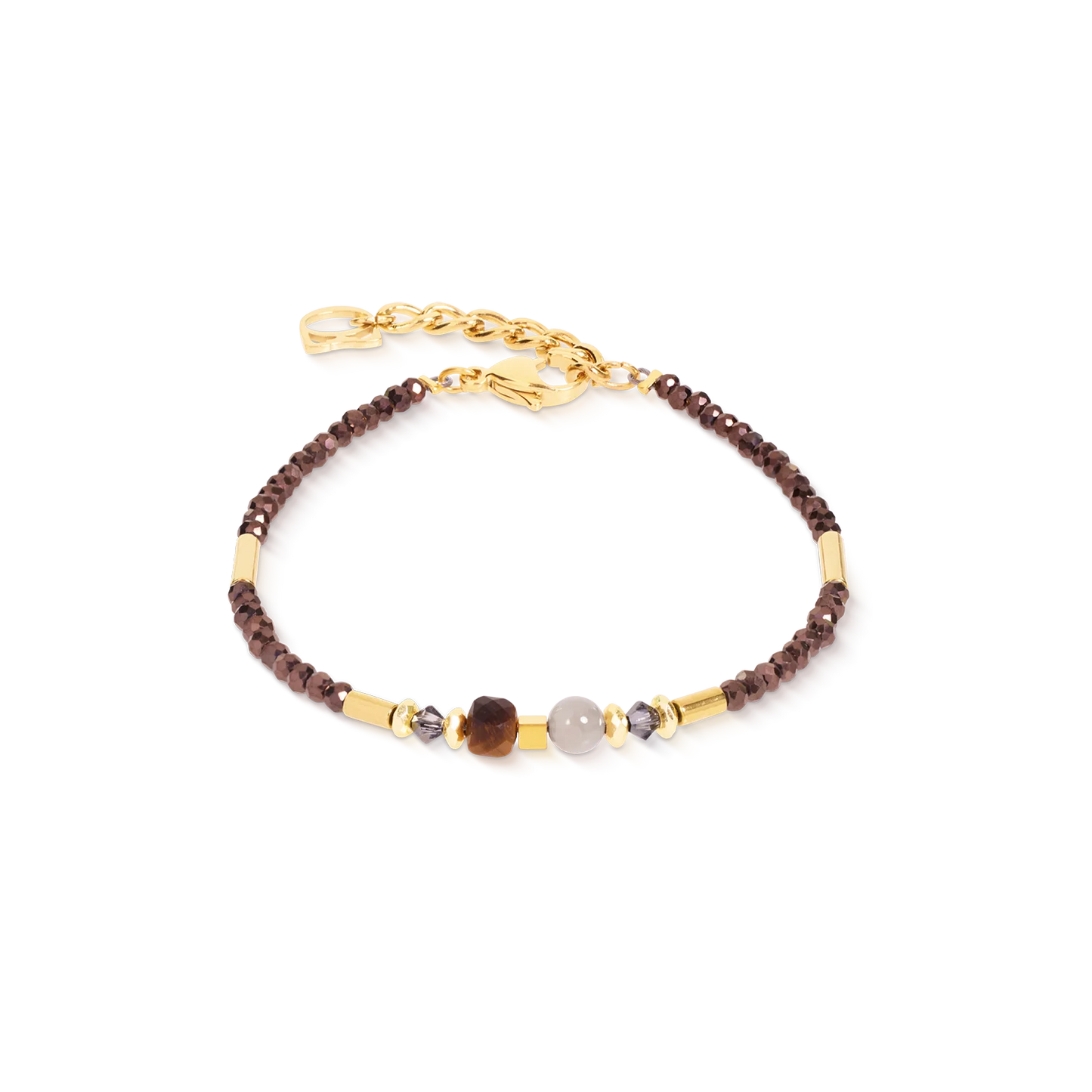 Coeur De Lion Bracelet Cube Balance Golden Hazel