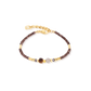 Coeur De Lion Bracelet Cube Balance Golden Hazel