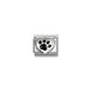 Nomination Composable Classic Black Enamel Paw Print Charm 330204/51