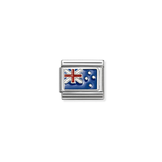 Nomination Composable Classic Enamel New Zealand Flag Charm 330207/35