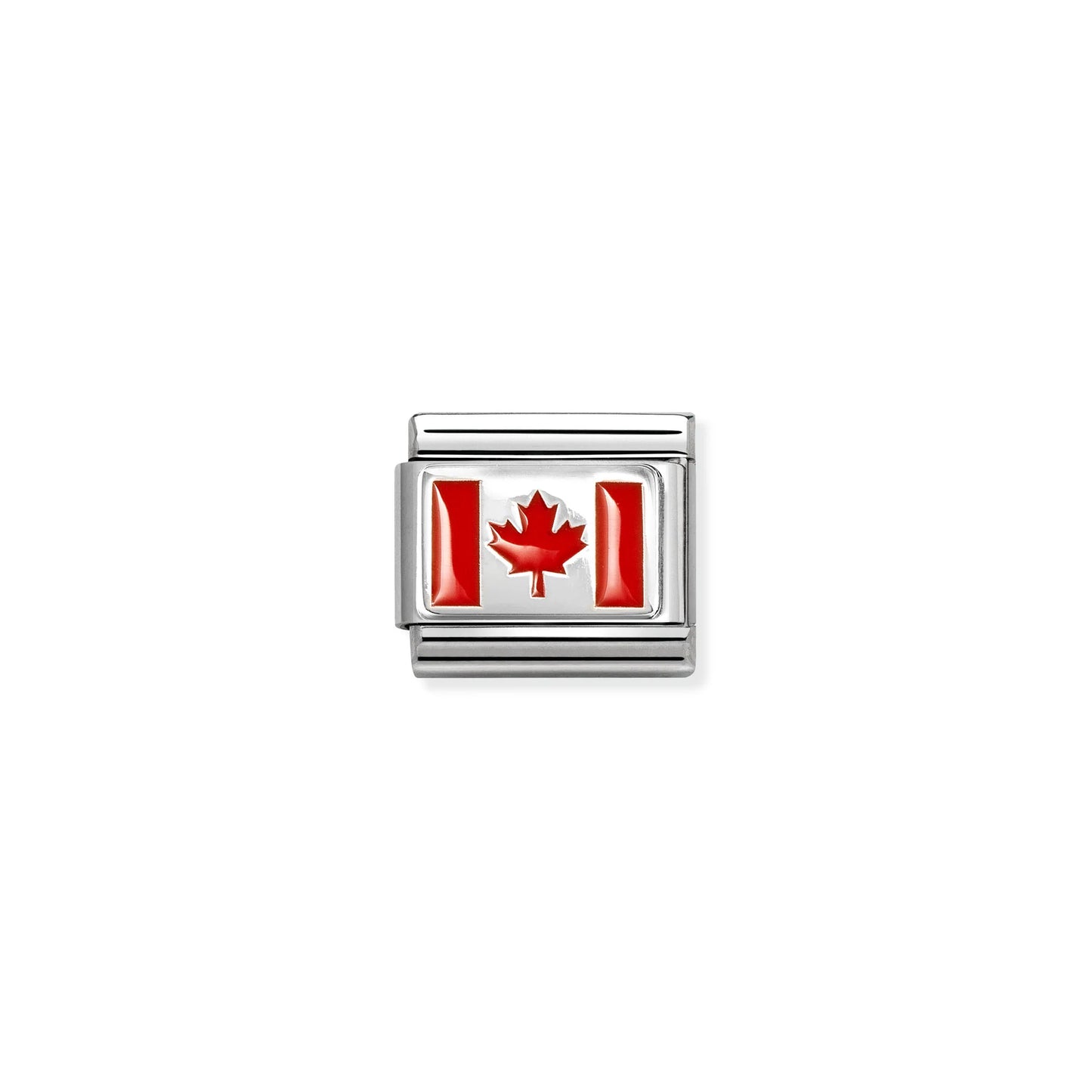 Nomination Composable Classic Enamel Canada Flag 330207/37