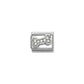 Nomination Composable Classic Cubic Zirconia Dog Bone Charm 330304/52