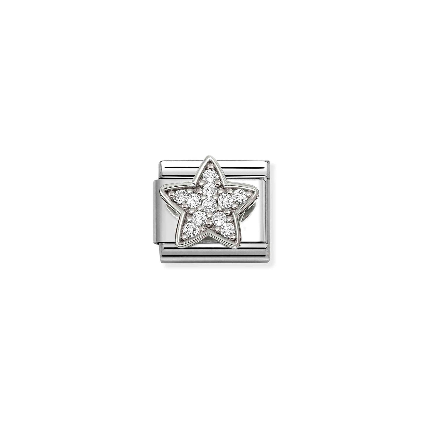 Nomination Composable Classic Cubic Zirconia Star Charm 330322/29