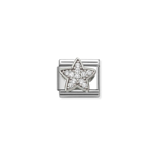 Nomination Composable Classic Cubic Zirconia Star Charm 330322/29