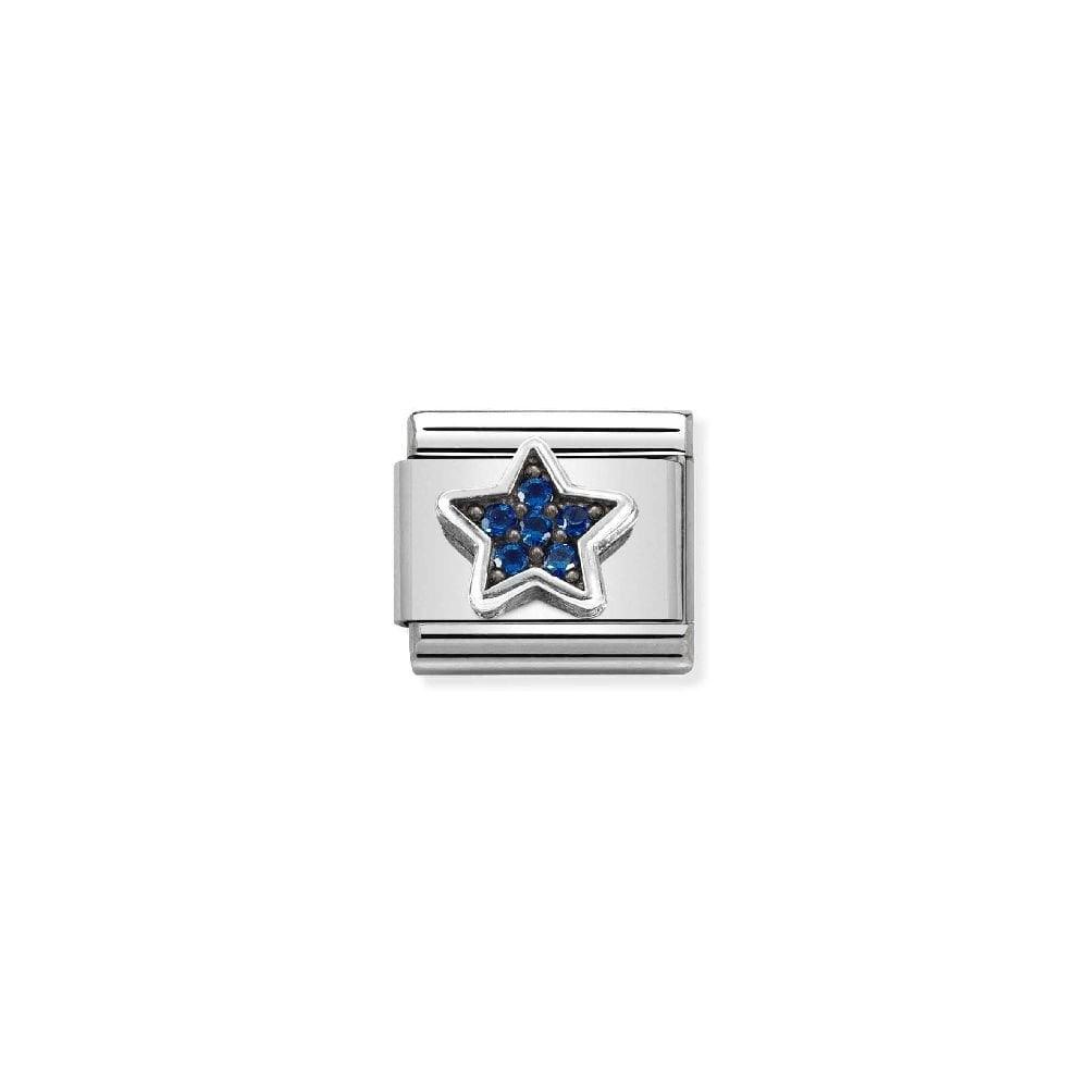 Nomination Blue Cz Star Charm 330323/09