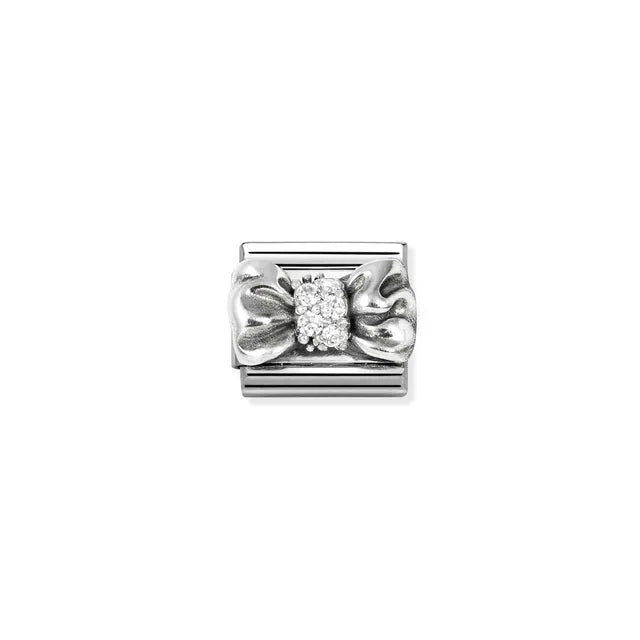 Nomination Composable Classic Bow Cubic Zirconia 330323/11