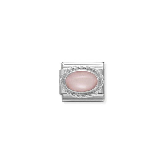 Nomination Pink Opal Oval Twist Edge 330503/22