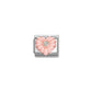 Nomination Composable Classic Pink Resin Heart and Cubic Zirconia Charm 330512/27