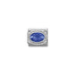 Nomination Blue Facet Oval Twist Edge Charm 330604/007