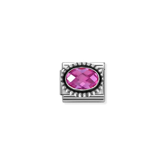 Nomination Composable Classic Beaded Fuchsia Cubic Zirconia 330607/030