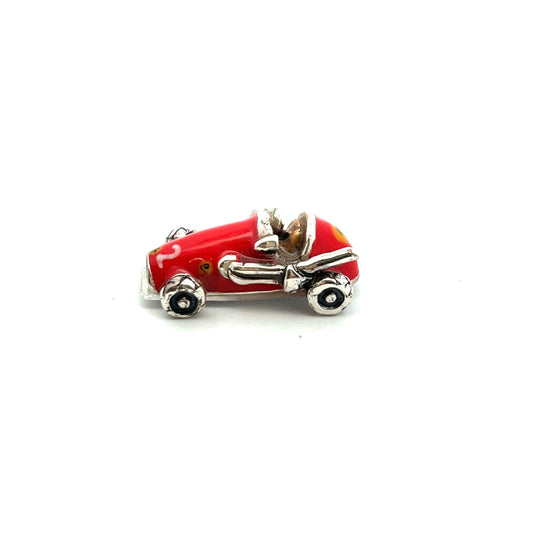 Sterling Silver Miniature Vintage Ferrari Car