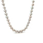 9ct White Gold Freshwater Cultured Pearl Light Grey Necklace