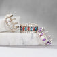 Clogau Celebration Crown Garnet And White Topaz Ring Size Q 3SATA0786