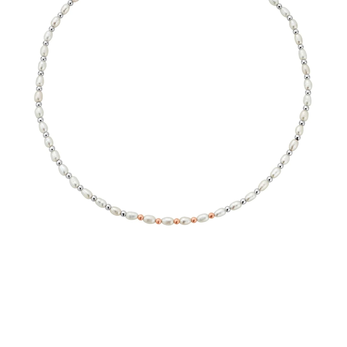 Clogau Beachcomber Freshwater Pearl Choker Necklet 3SBCH0628