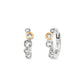 Clogau® Celebration Sterling Silver Huggie Hoop Earrings with Topaz