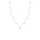 Clogau Celebration Sterling Silver Necklace with Topaz
