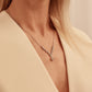 Clogau® Celebration Sterling Silver Drop Necklace with Topaz