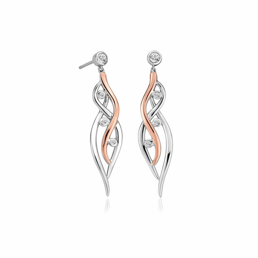 Clogau Swallow Falls Drop Earrings