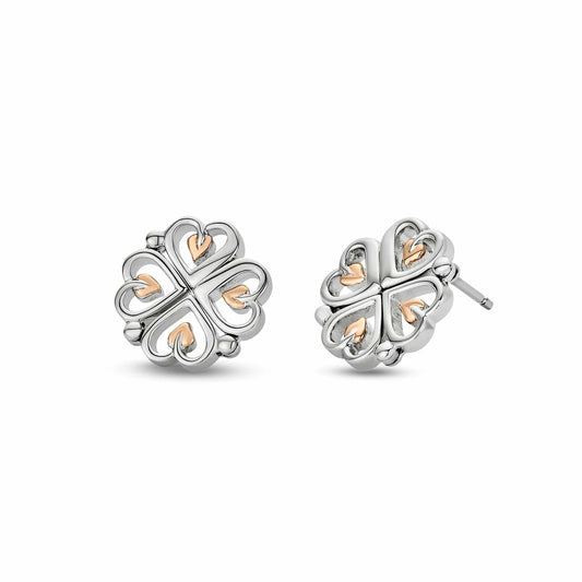 Clogau Sterling Silver Tree Of Life Adjustable Stud and Drop Earrings 3SHEA884