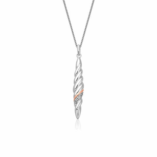Clogau Lover's Twist Necklace 3SLTW0613