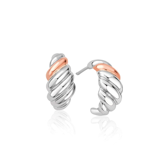 Clogau Lover's Twist Earrings 3SLTW0614