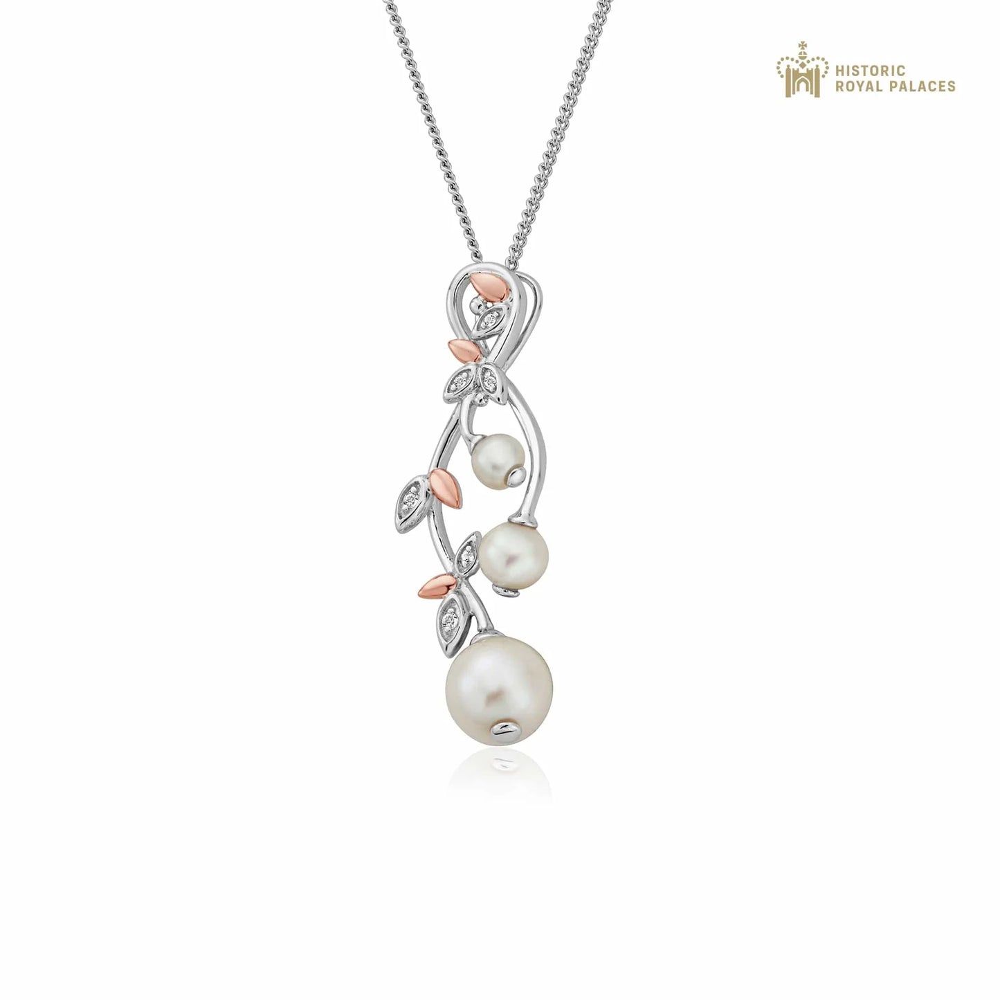 Clogau Lily Of The Valley Pearl Pendant 3SLYV0296