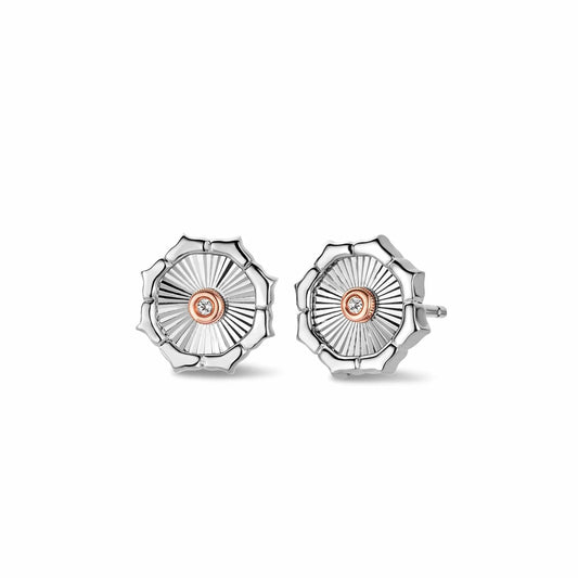 Clogau Sterling Silver Nos Da Stud Earrings 3SNDA0719