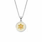 Clogau Natures Wonder Sterling Silver Daffodil Pendant with Enamel 3SNWO1446