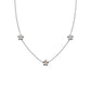 Clogau Nature's Wonder Sterling Silver Forget-Me-Not Adjustable Necklace