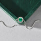 Clogau Padarn Sterling Silver Malachite Bracelet 3SROP766