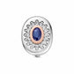 Royal Clogau® Sterling Silver Diana Brooch with Sapphire & Swarovski® Zirconia 3SROY1413