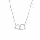 Clogau Sterling Silver Royal Stirrup Necklace 3SROY948