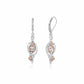 Clogau Pistyll Rhaeadr White Topaz Drop Earrings