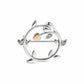 Clogau Tree of Life® Sterling Silver Vine Brooch with Swarovski® Zirconia