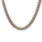 Unique & Co 50cm Stainless Steel 6mm Matt & Polished Link Chain