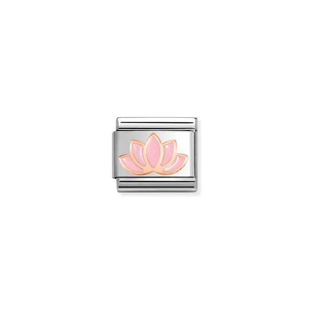 Nomination Composable Classic Pink Lotus Flower 430202/44